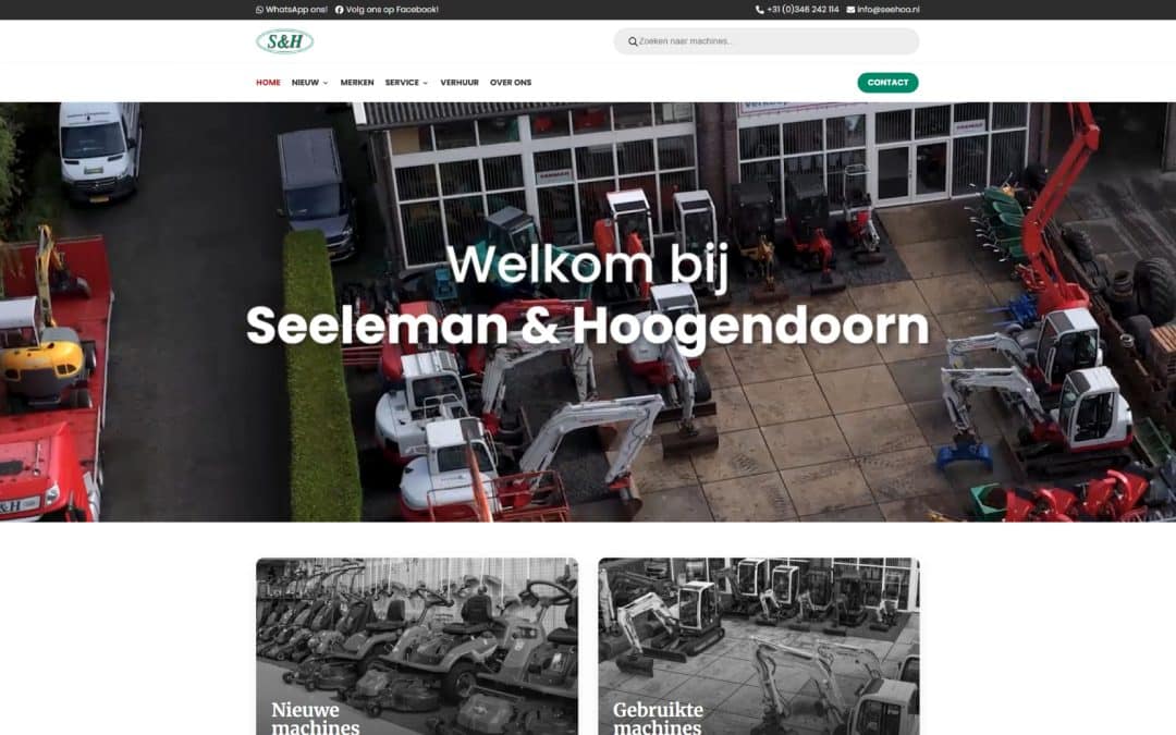 Nieuwe website!